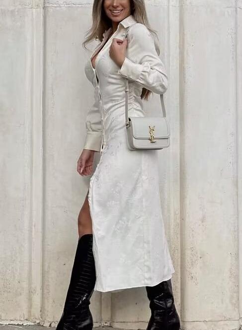 Lyric Jacquard Dress