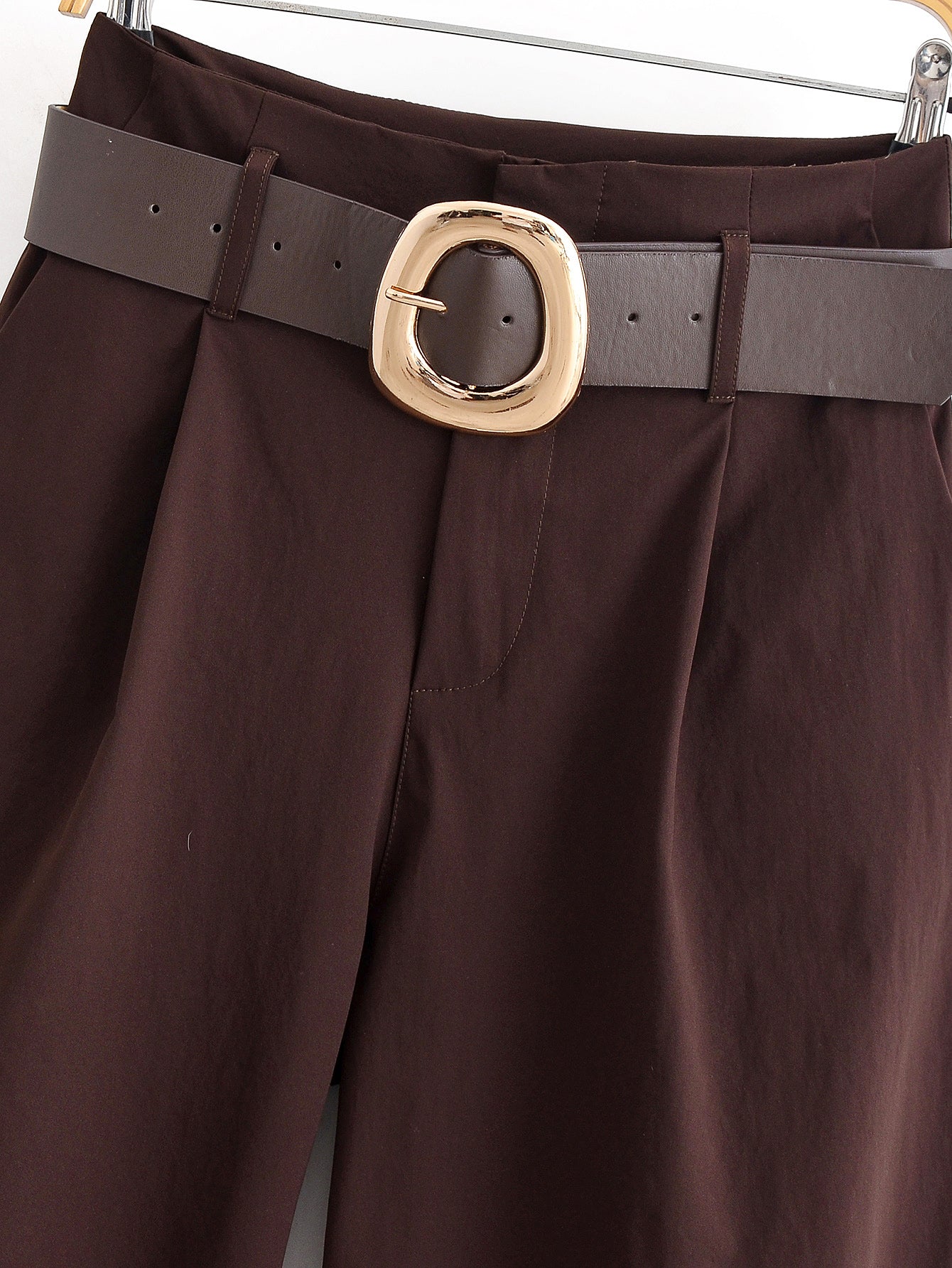 Altheara Brown Wide Pants