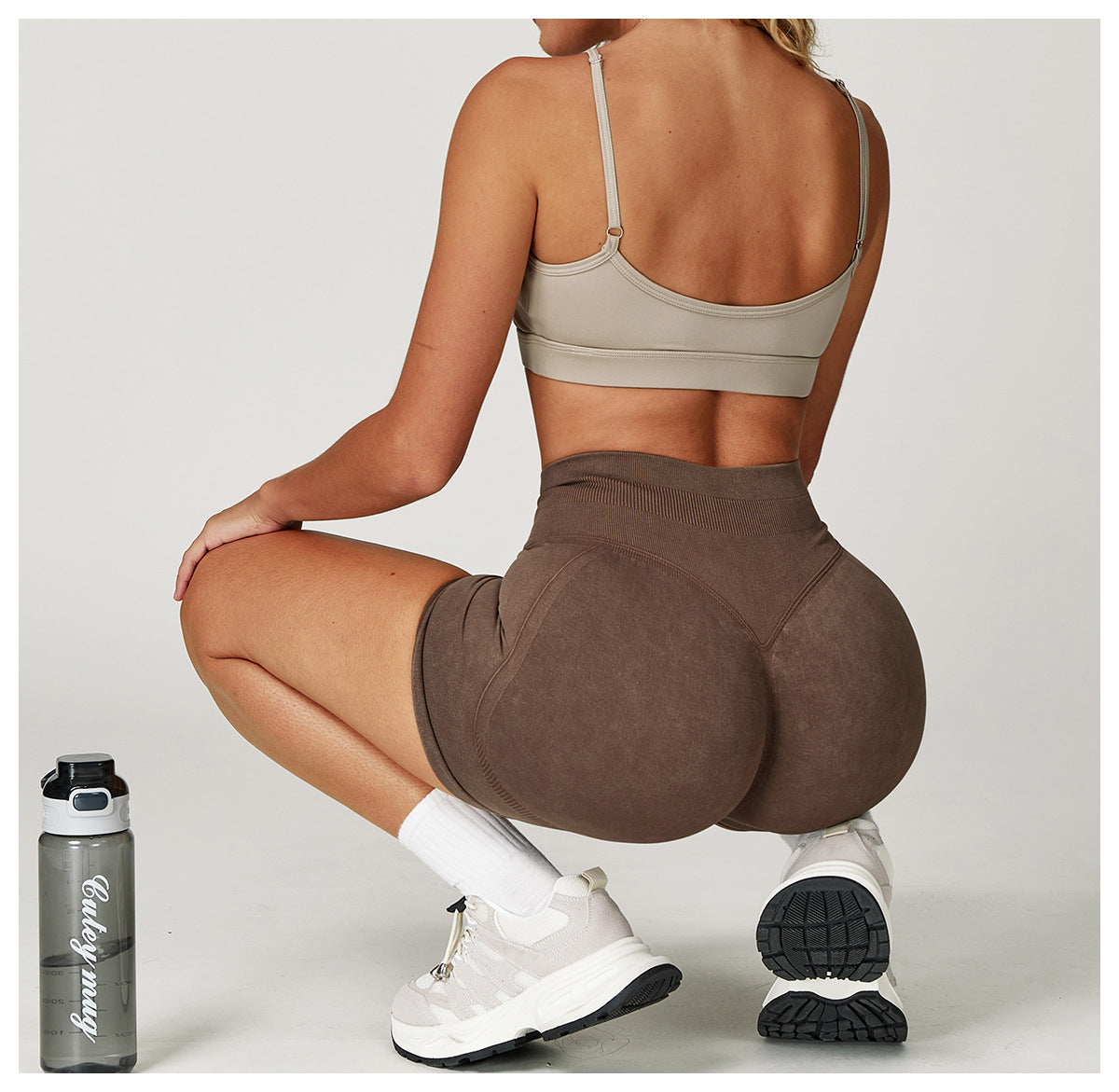 Valencia Washed Yoga Shorts