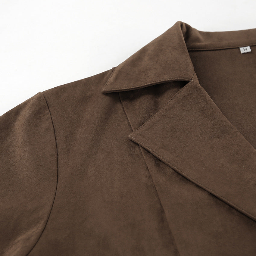 Orielle French Suede Coat