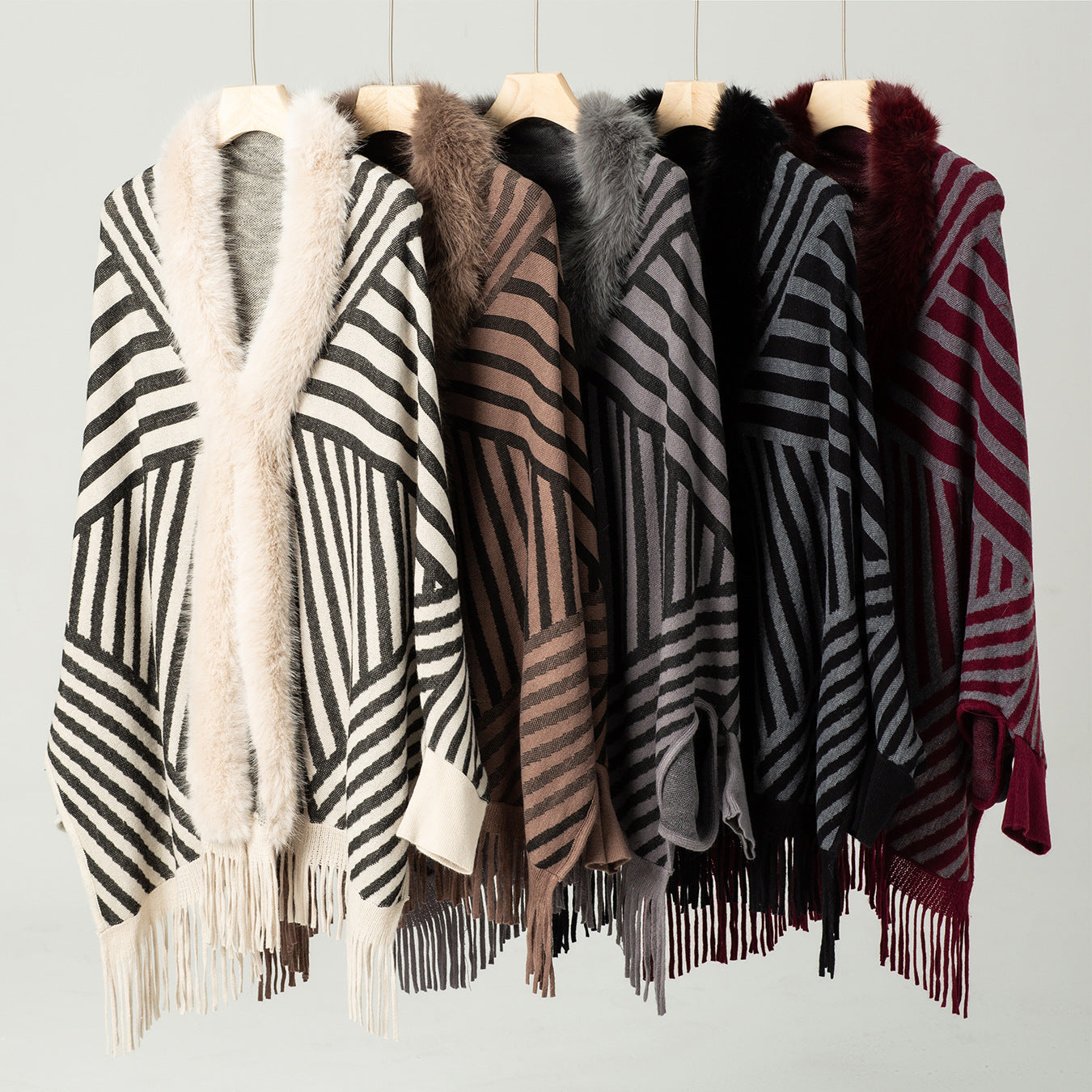 Sylphine Knitted Shawl Cape
