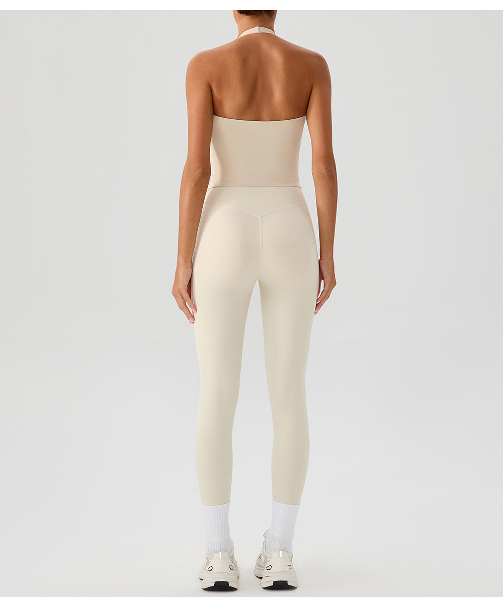 Margot V neck Yoga Top