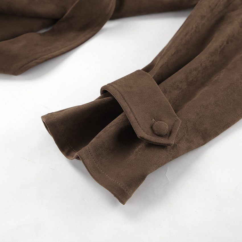 Orielle French Suede Coat