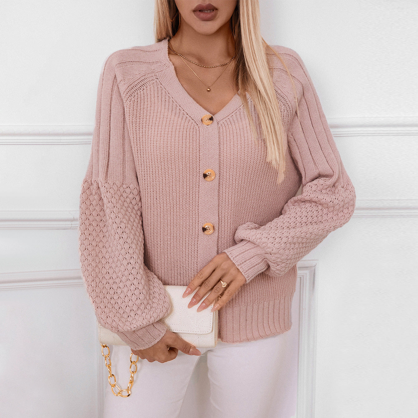 Kaia Buttons Knitted