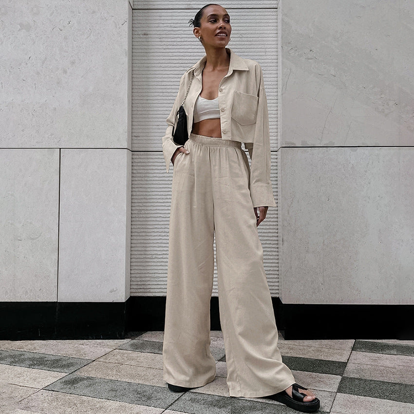 Isolde Khaki Suit