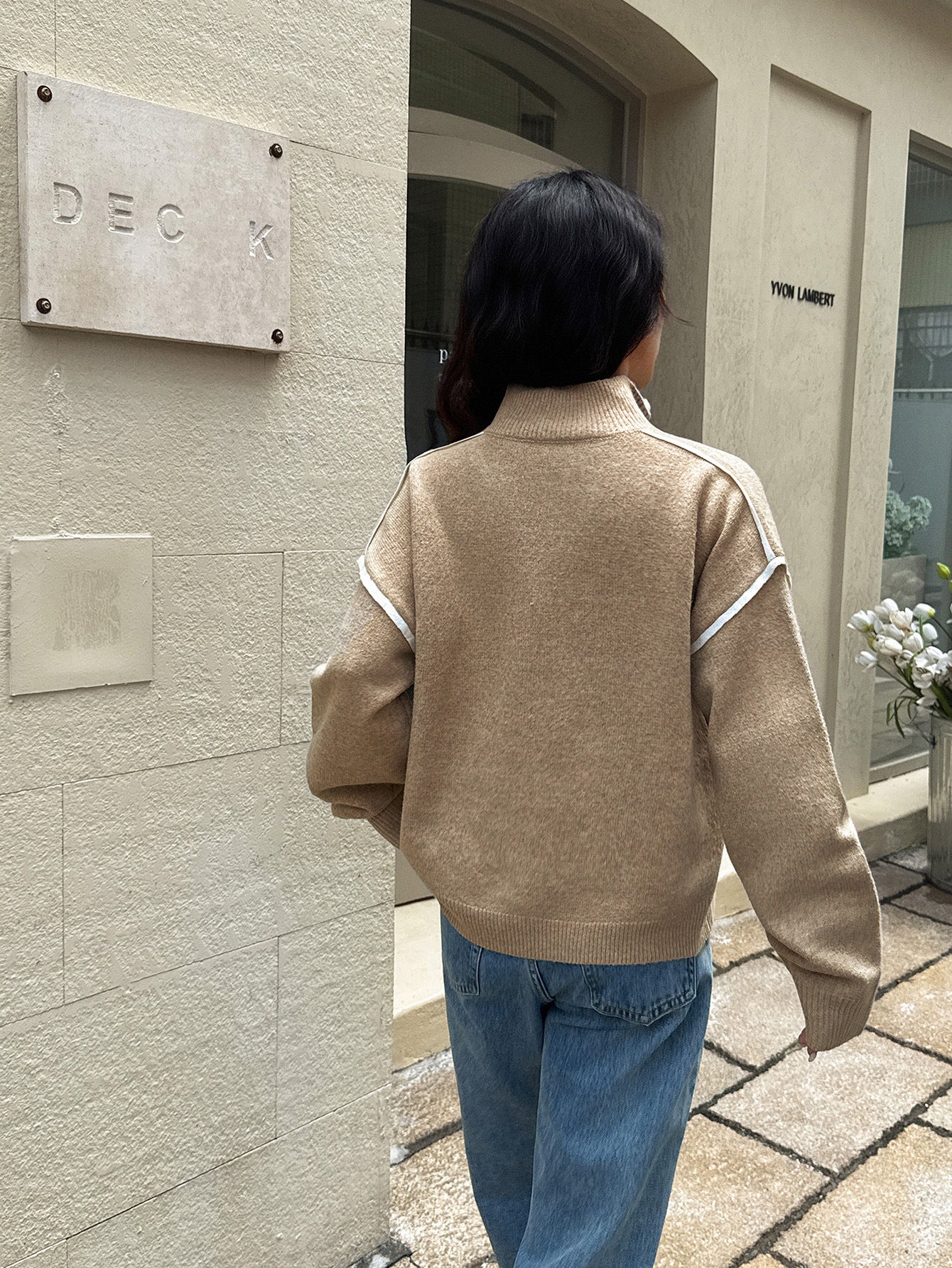 Orel Zipper Sweater