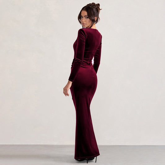 Aureline Velvet Dress