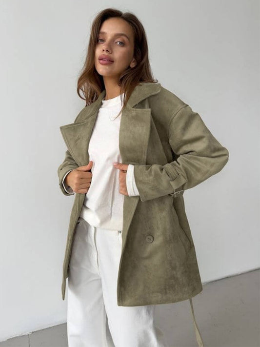 Riona Retro Suede Jacket