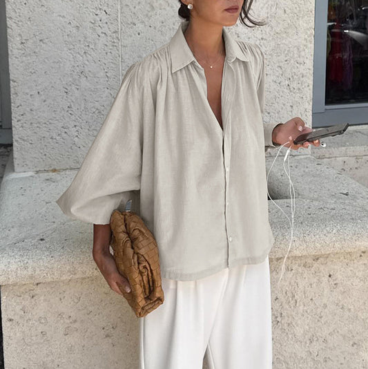 Larkspur Loose Shirt