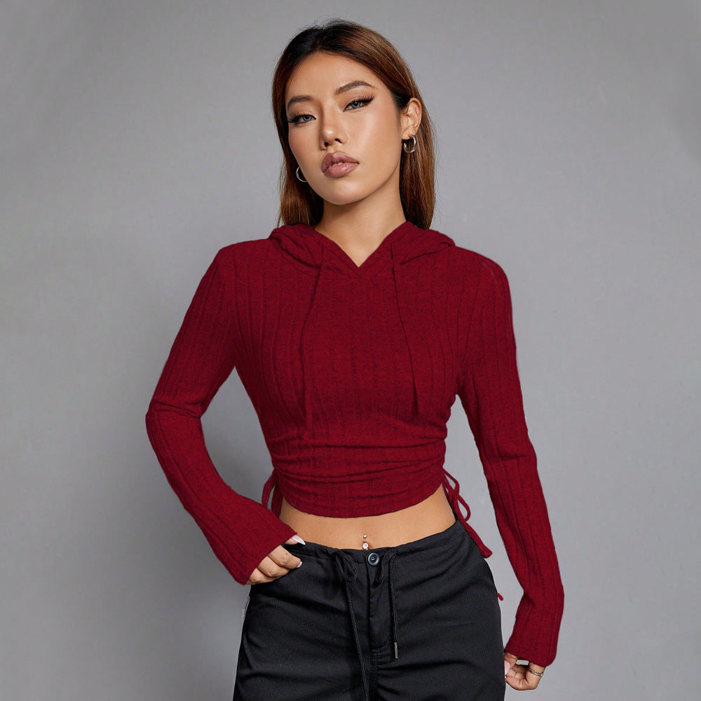 Geneviève Red Short Hood