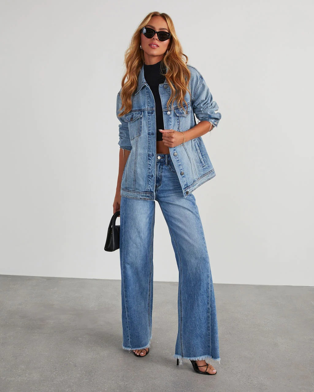 Adrienne Hem Jeans