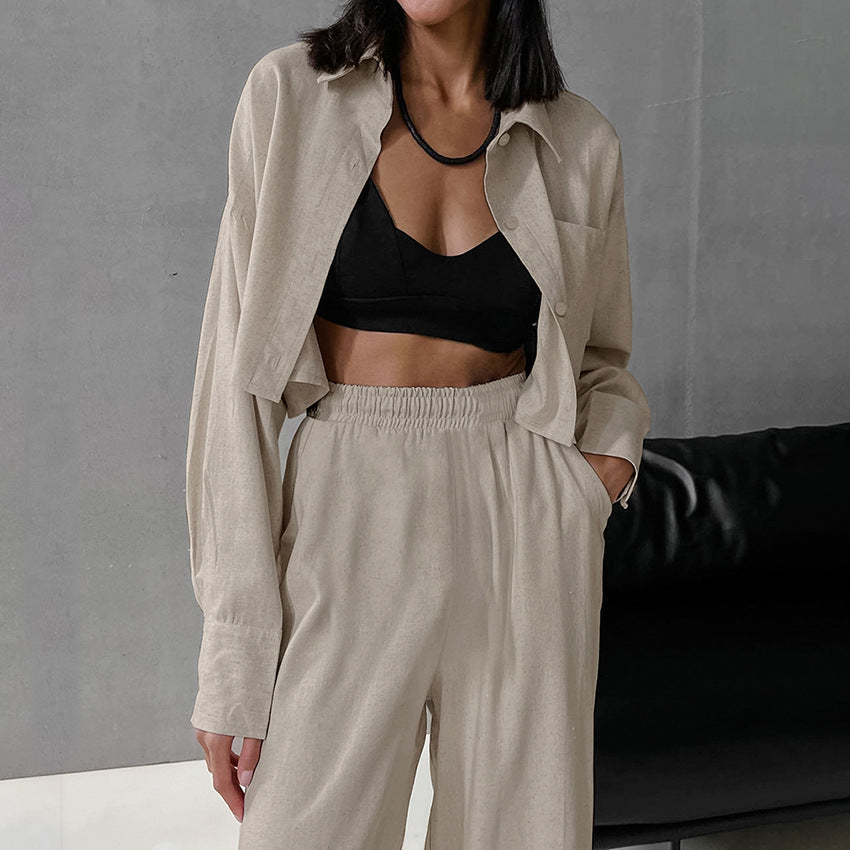 Isolde Khaki Suit