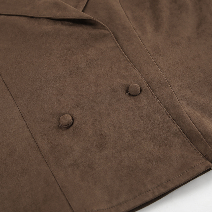 Orielle French Suede Coat