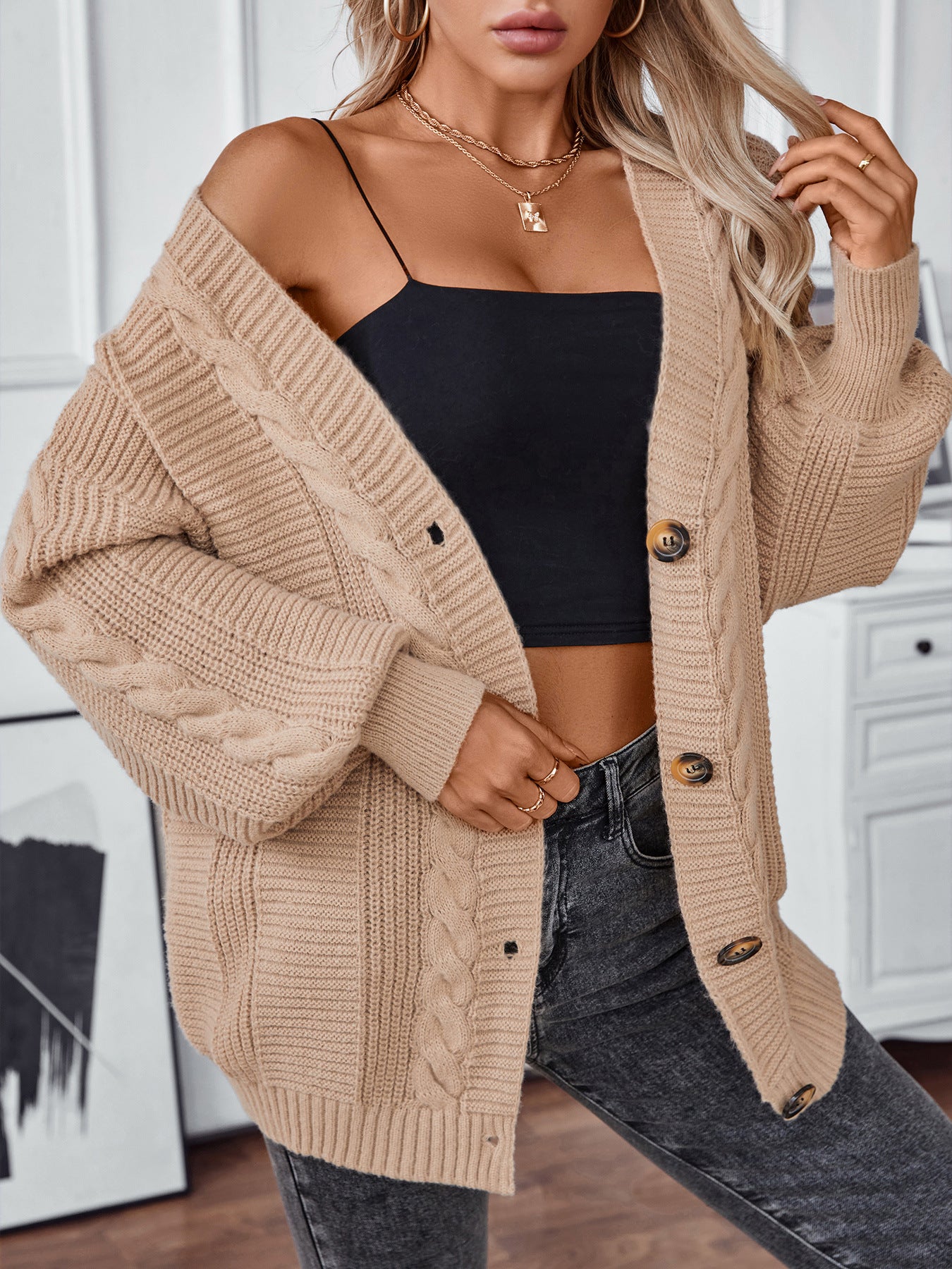 Briar Rose Knitted Coat