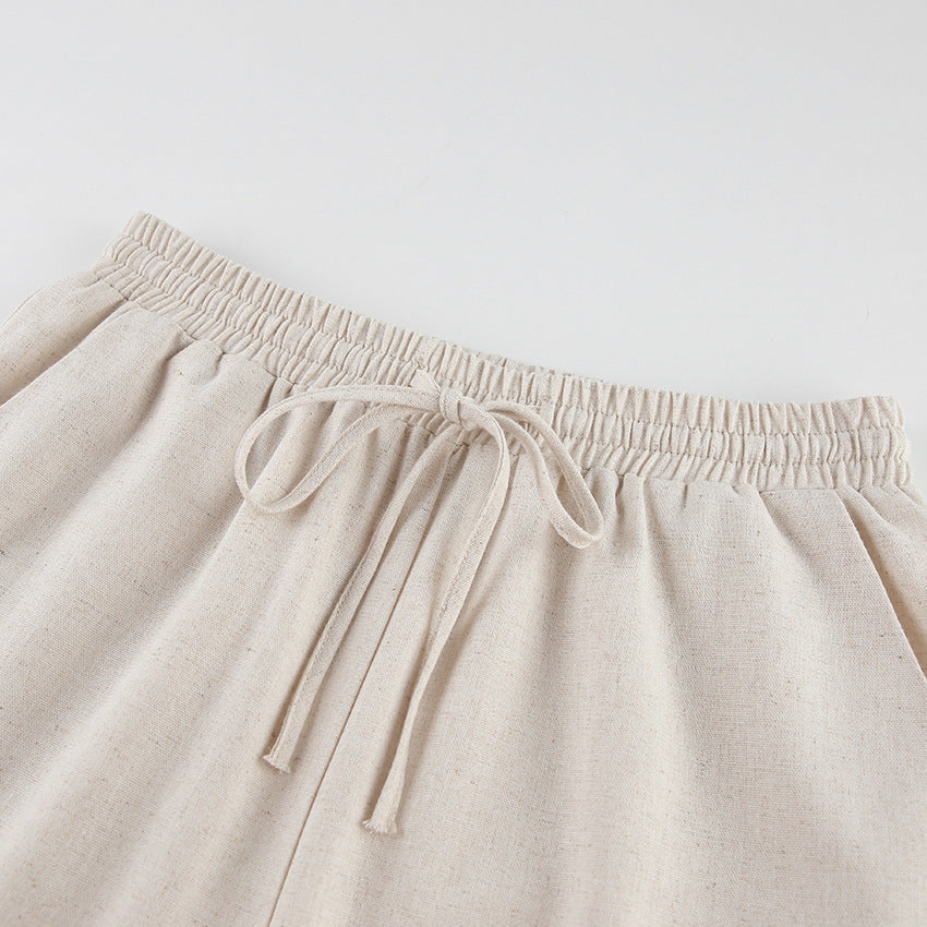 Belladonna Casual Cotton Linen Suit