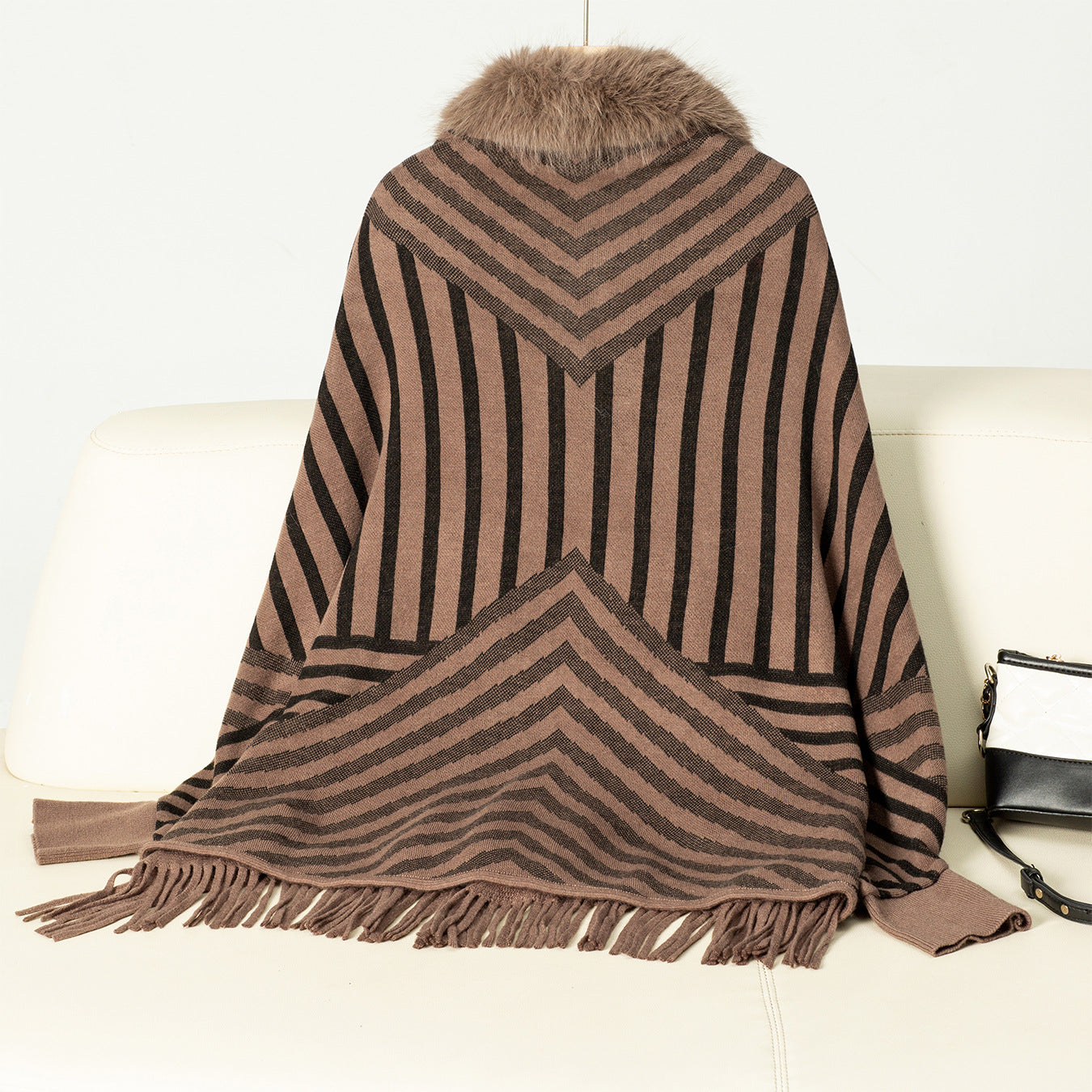Sylphine Knitted Shawl Cape