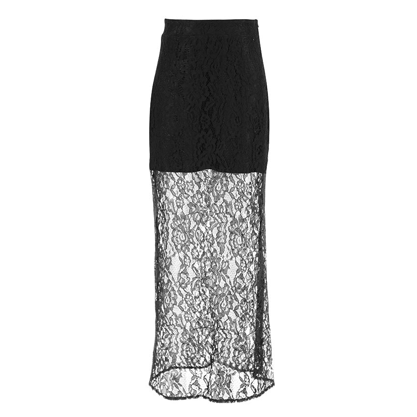 Gardenya Lace See through Skirt