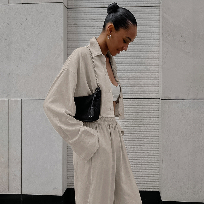 Isolde Khaki Suit