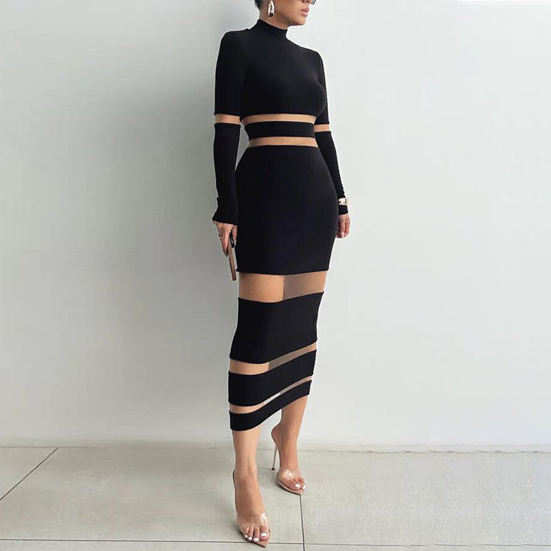 Serenya Slim Fit Maxi Dress