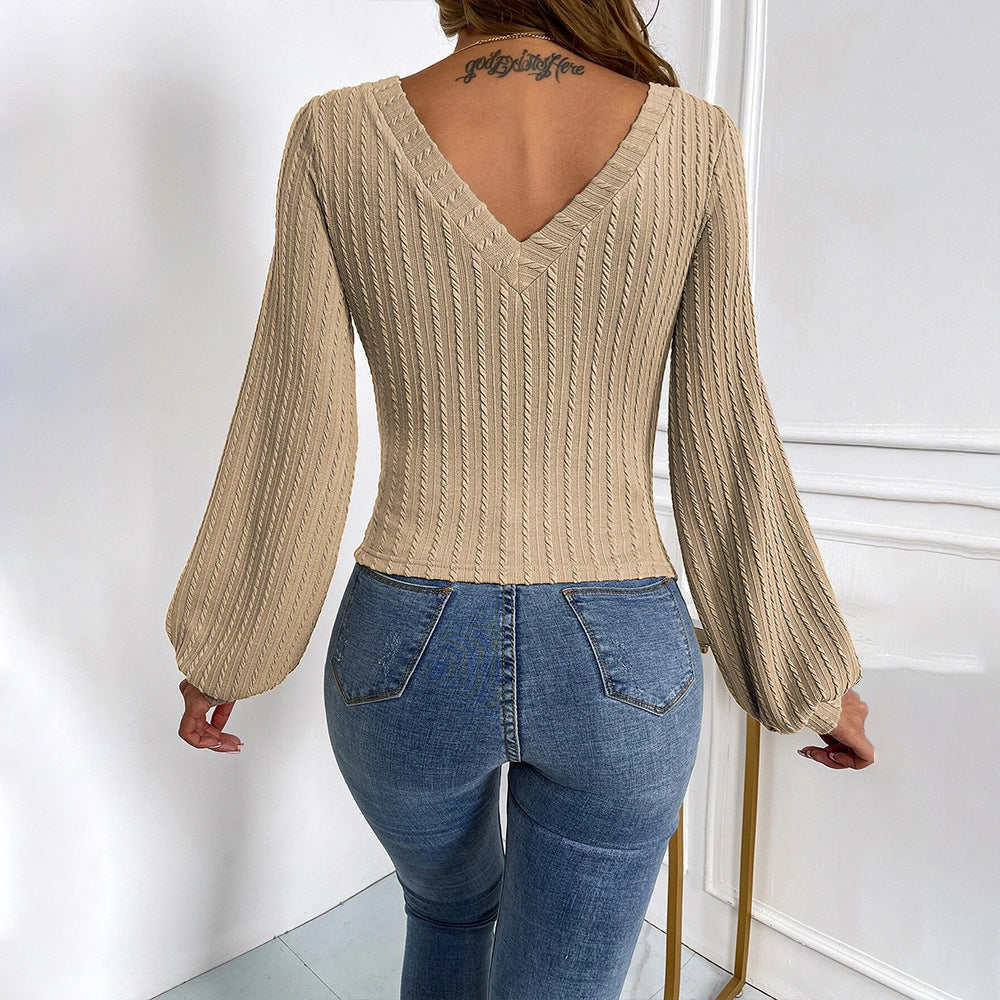 Selina Twist Knitted Top