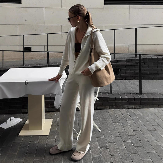 Vailen Cardigan Sweater & Pants Knitting Set