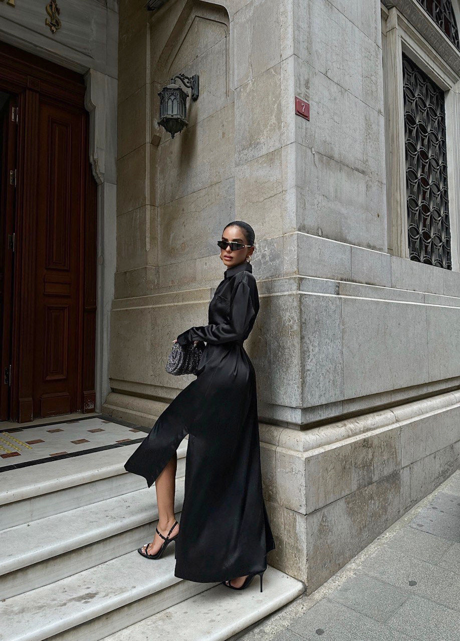 Soraya Satin Dress