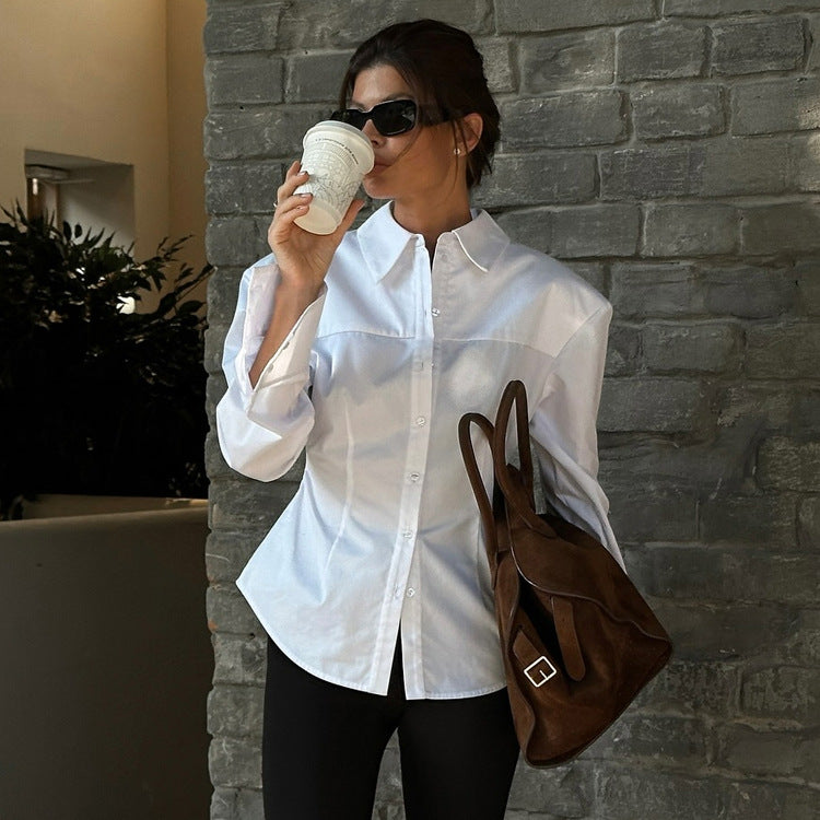 Yvette Office Cotton Shirt