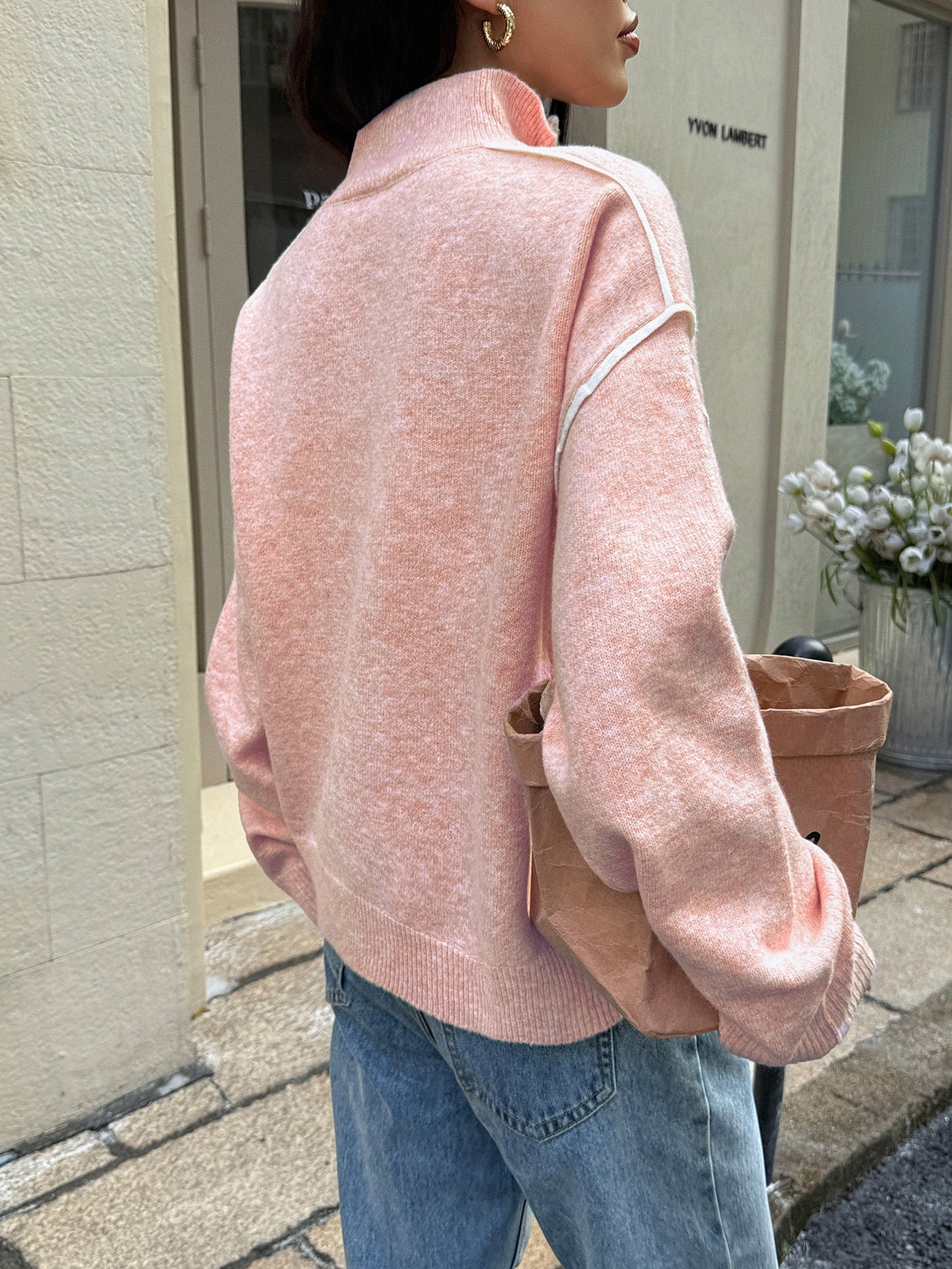 Orel Zipper Sweater