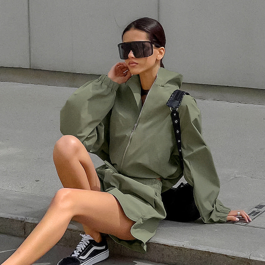 Lysandra Windbreaker Set