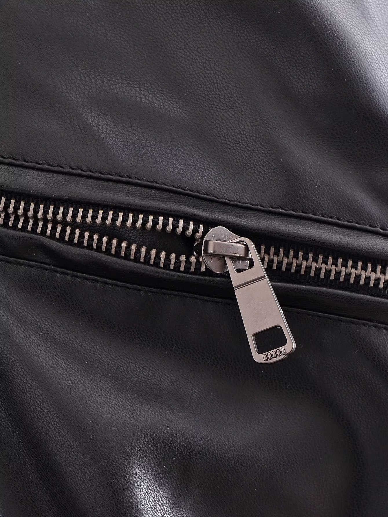 Roselith Faux Leather Trench Coat with Belt