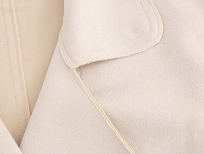 Emberlyn Suede Trench Coat