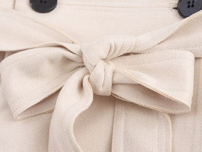 Emberlyn Suede Trench Coat