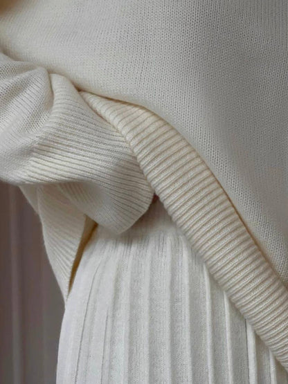 Solange Knitted Skirt & Blouse Set