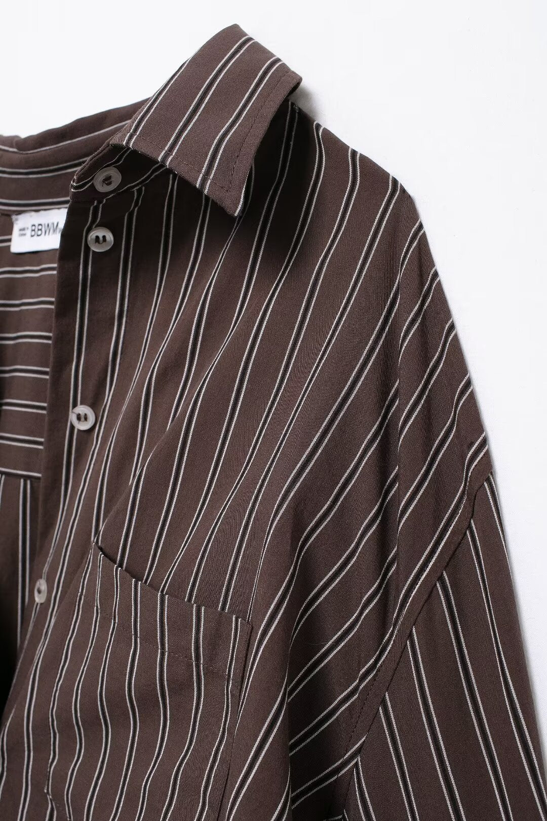 Brinelle Loose Striped Shirt