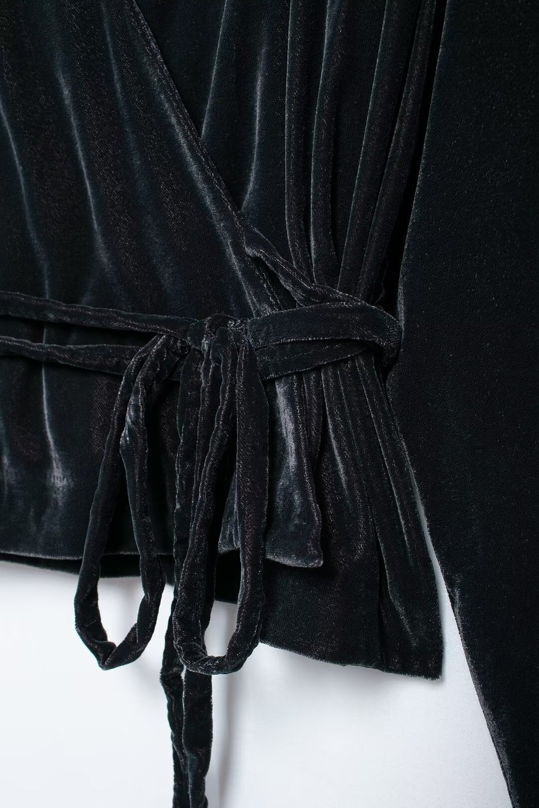 Aleria Velvet Blouse