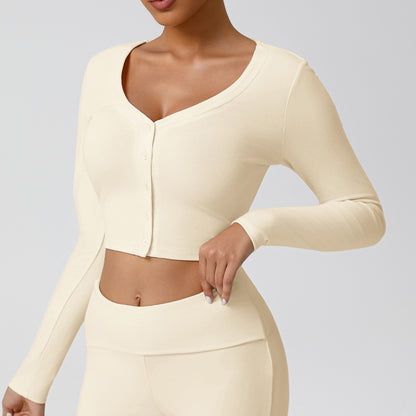 Fitness Cardigan Top