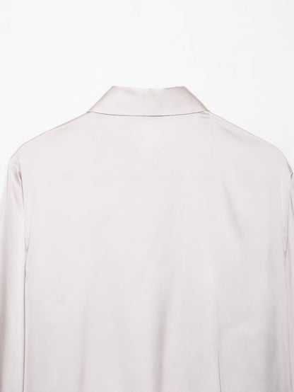 Gisania Bow Tie Drape Shirt
