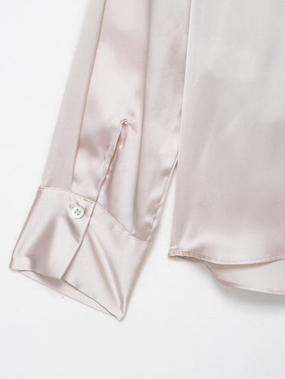 Gisania Bow Tie Drape Shirt
