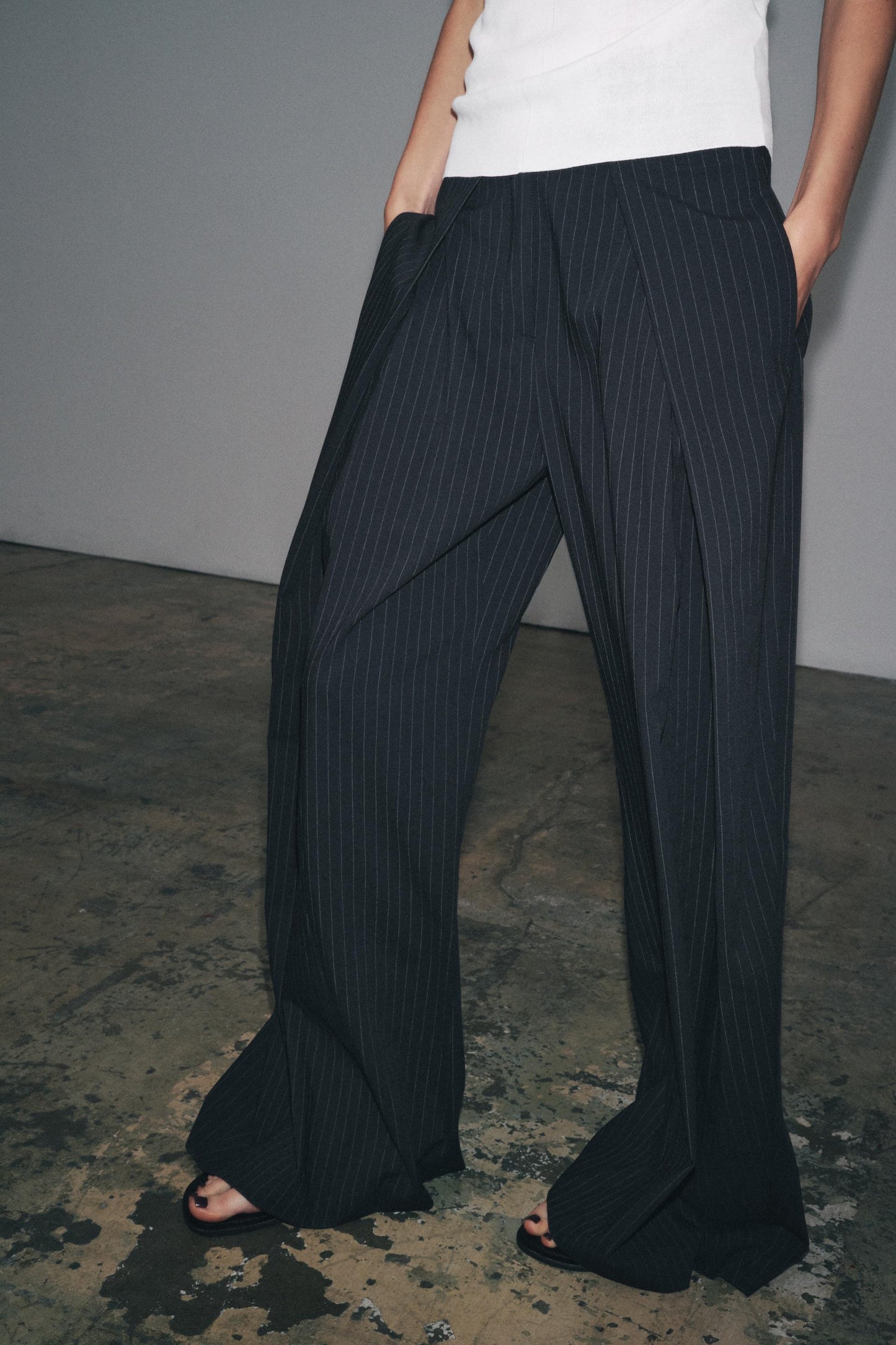 Brialyn Office Striped Pants