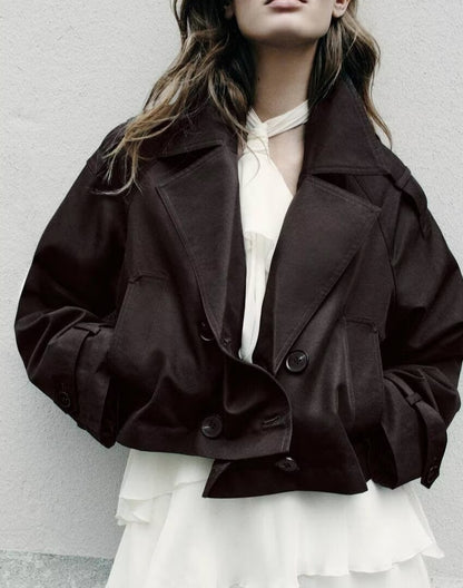 Kessara Short Trench Coat/Jacket