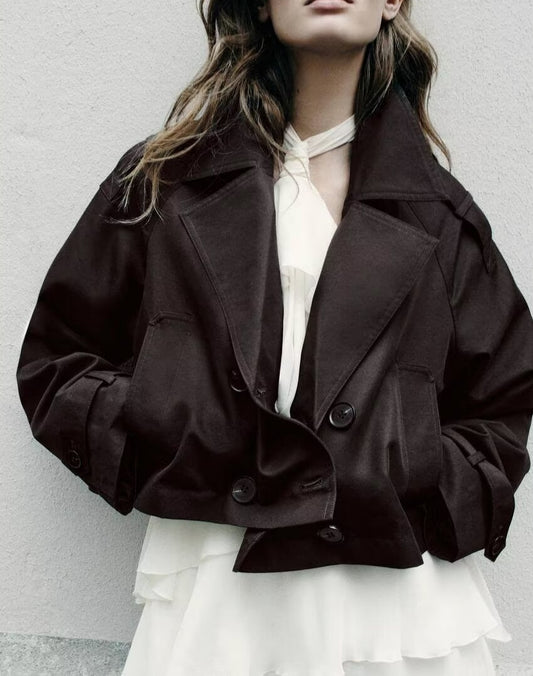 Kessara Short Trench Coat/Jacket