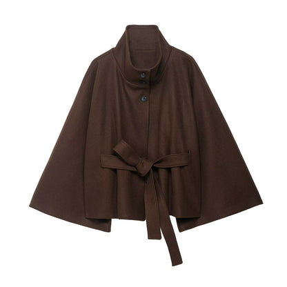 Heleneau Loose Woolen Cape