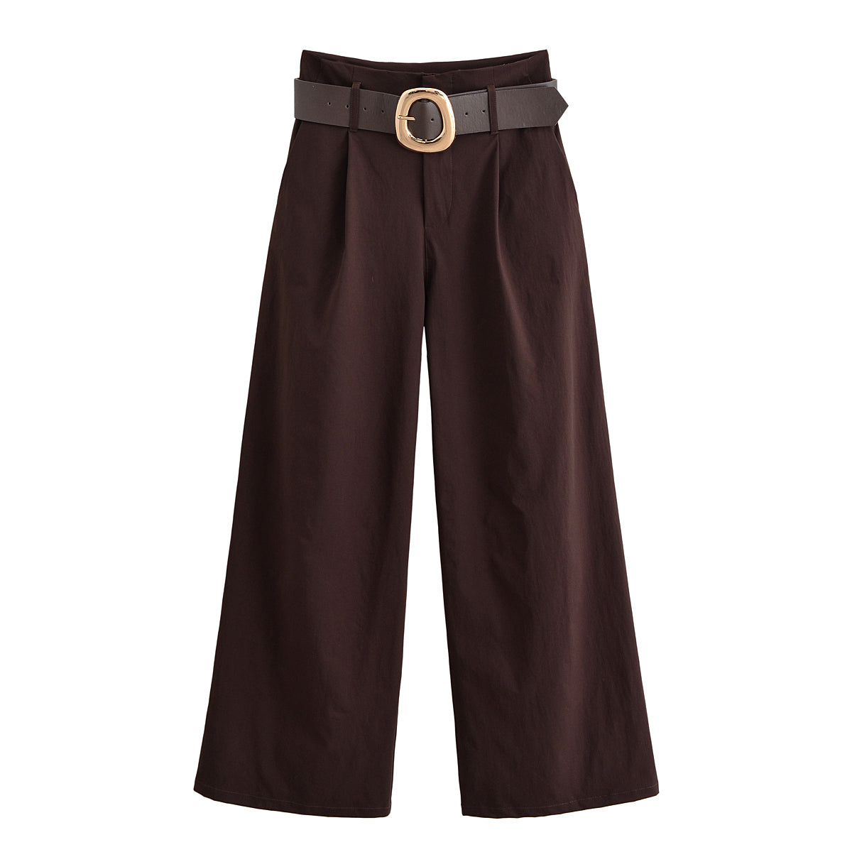 Altheara Brown Wide Pants
