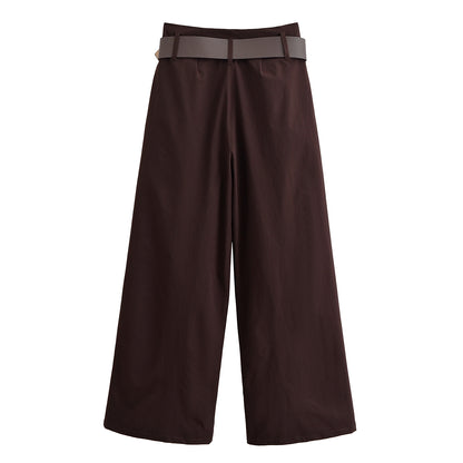 Altheara Brown Wide Pants