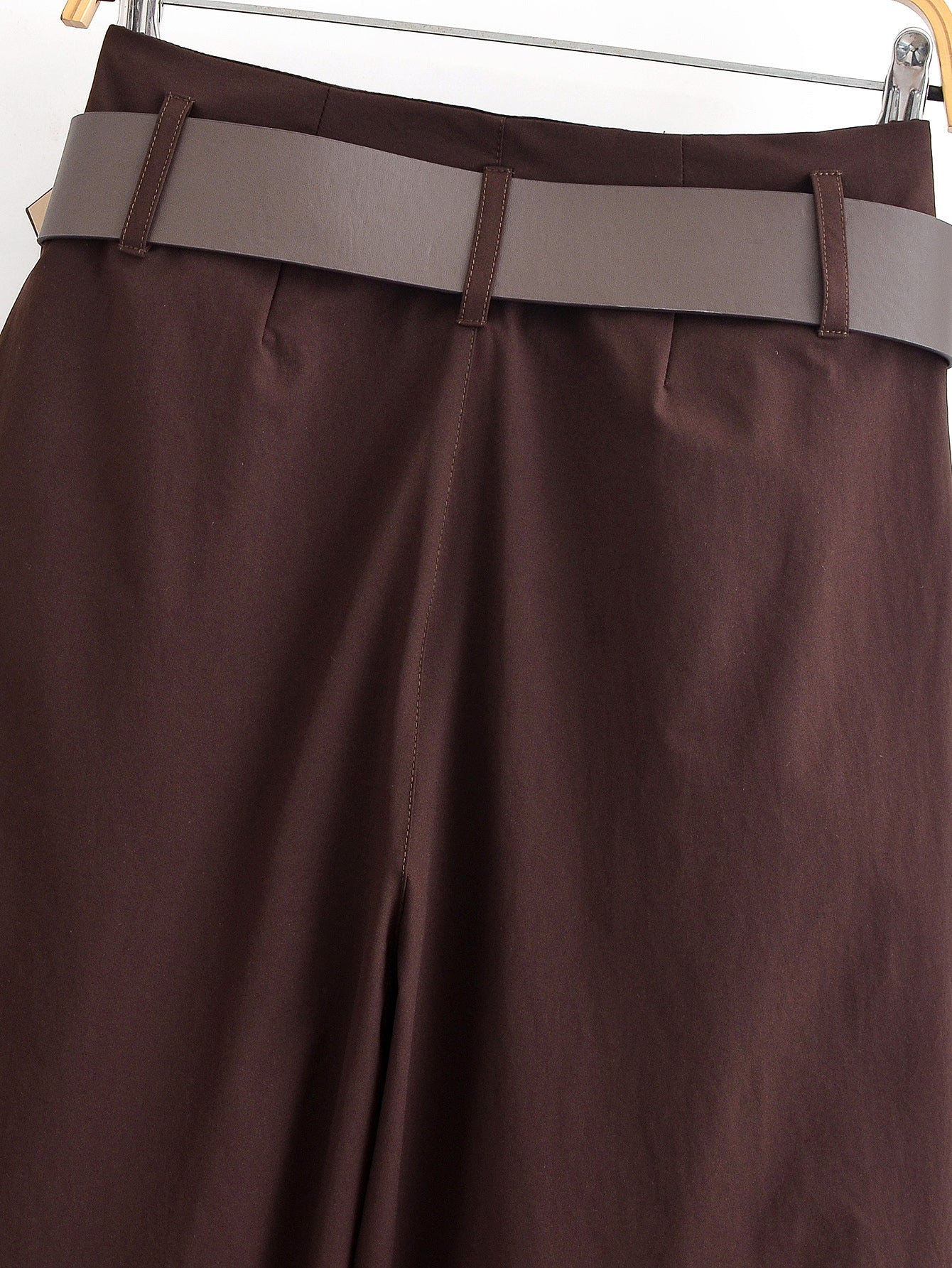 Altheara Brown Wide Pants