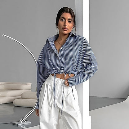 Floralia Striped Shirt