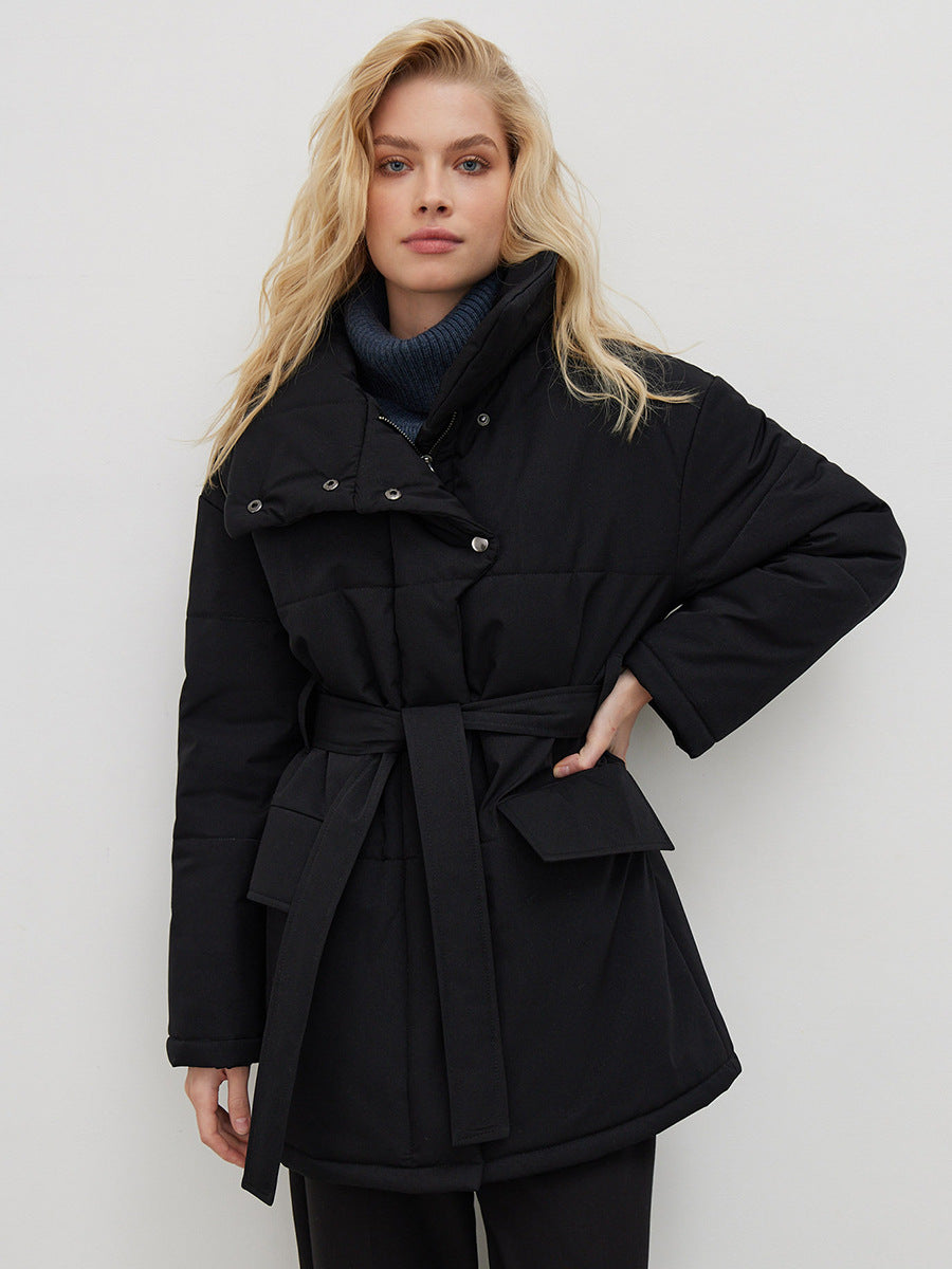 Evara Mid Length Cotton Padded Coat