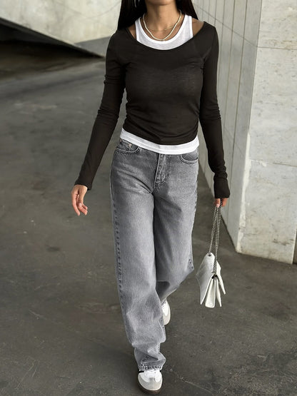 Corinne Two Piece Long Sleeved T shirt