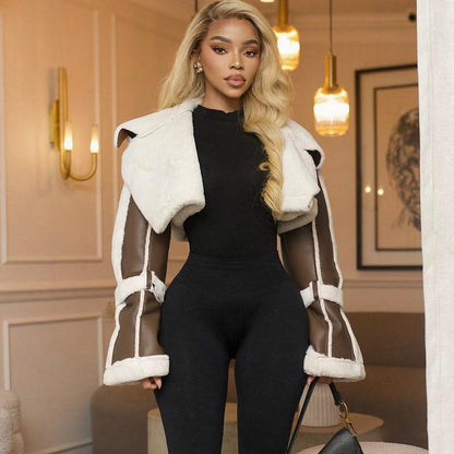 Marvella Street Faux Leather Coat