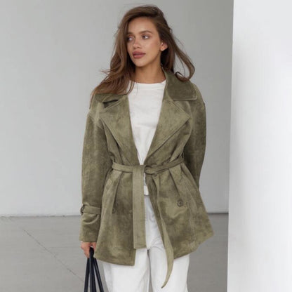 Riona Retro Suede Jacket